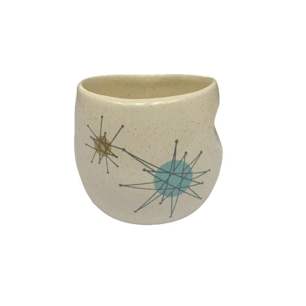 MCM Atomic Age Franciscan Starburst Sugar Bowl No lid - Picture 3 of 7